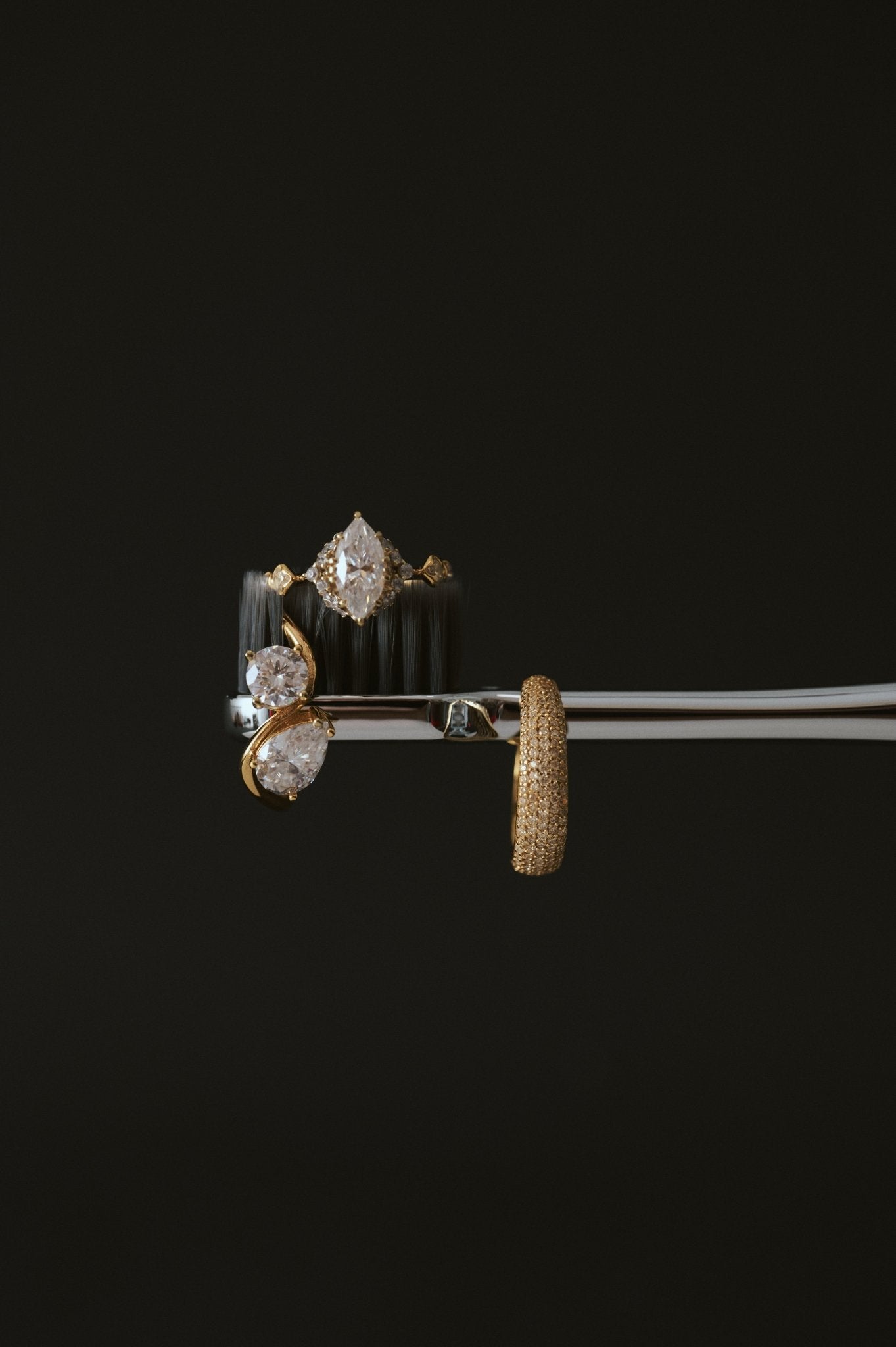 Evermine Moissanite Band - CAMELLIA 5 US