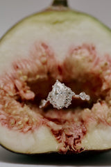 Cupid Moissanite Band - CAMELLIA 5 US Silver