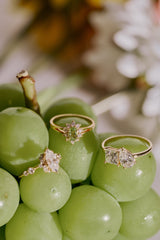 Etheral Moissanite Band - CAMELLIA 5 US