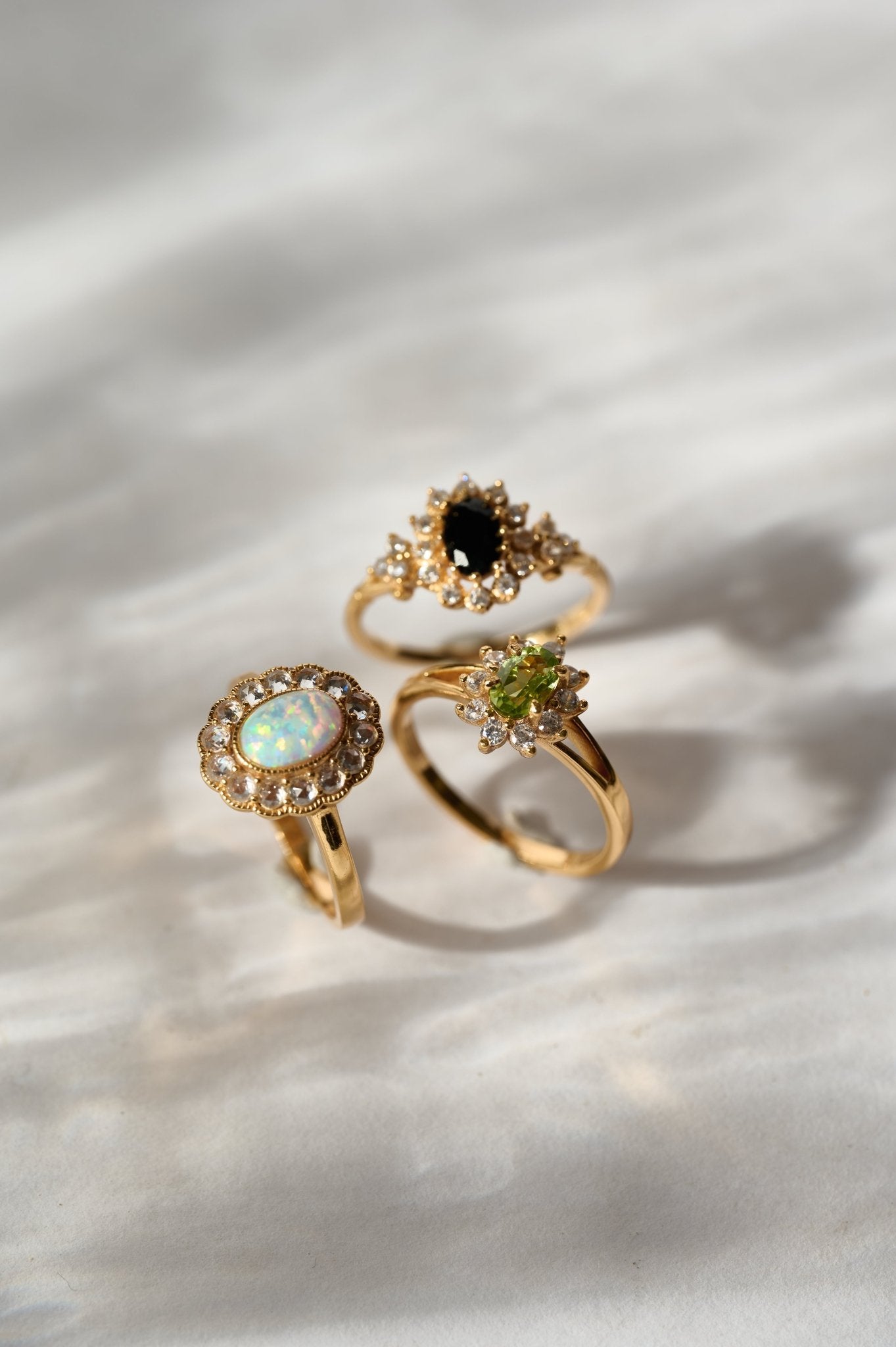 Black Dahlia Ring - CAMELLIA 5