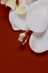 Etheral Moissanite Band - CAMELLIA 5 US