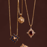 Elsa Birth Month Necklaces - CAMELLIA March