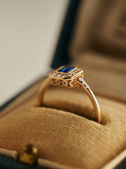 Royal Sapphire Ring - CAMELLIA 5