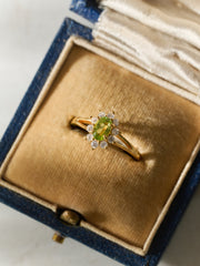 Aurora Peridot Ring - CAMELLIA 5 US