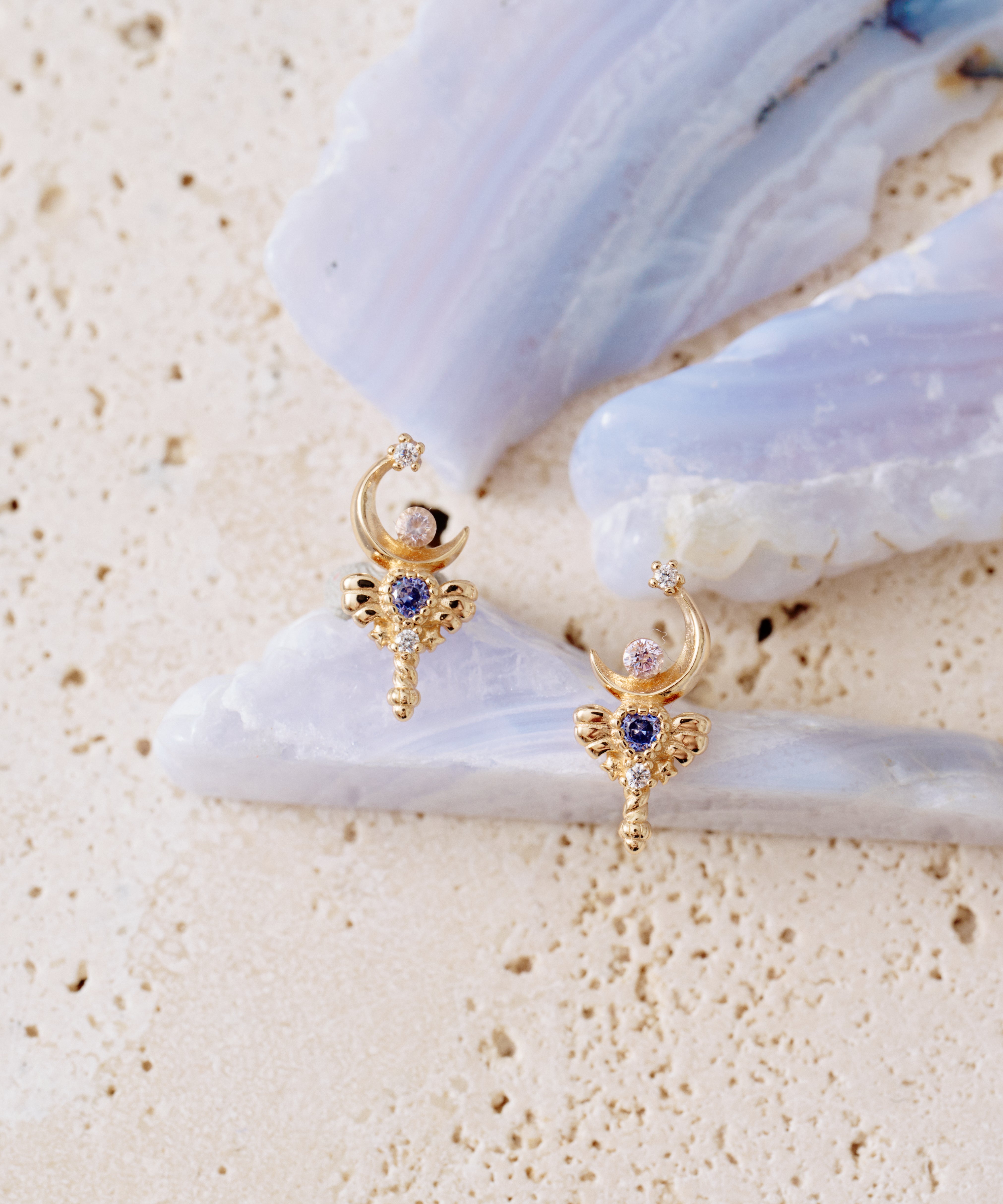 Moonlit Tanzanite Earrings