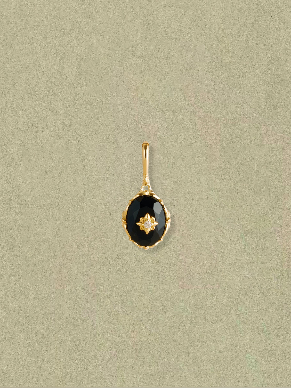 Noir Stella Onyx Pendant