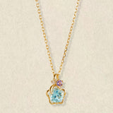 Apatite Floral Necklace