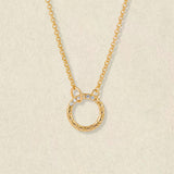 Halo Charm Necklace