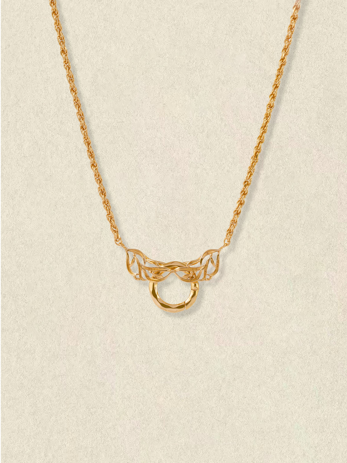Sage Charm Necklace