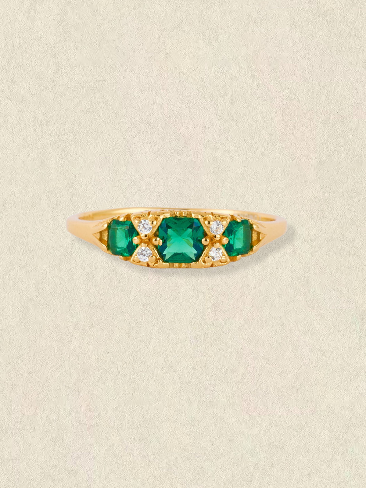 Emerald Path Ring