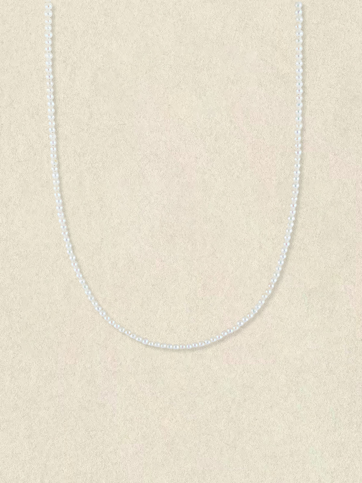 Classic Pearl Strand Necklace