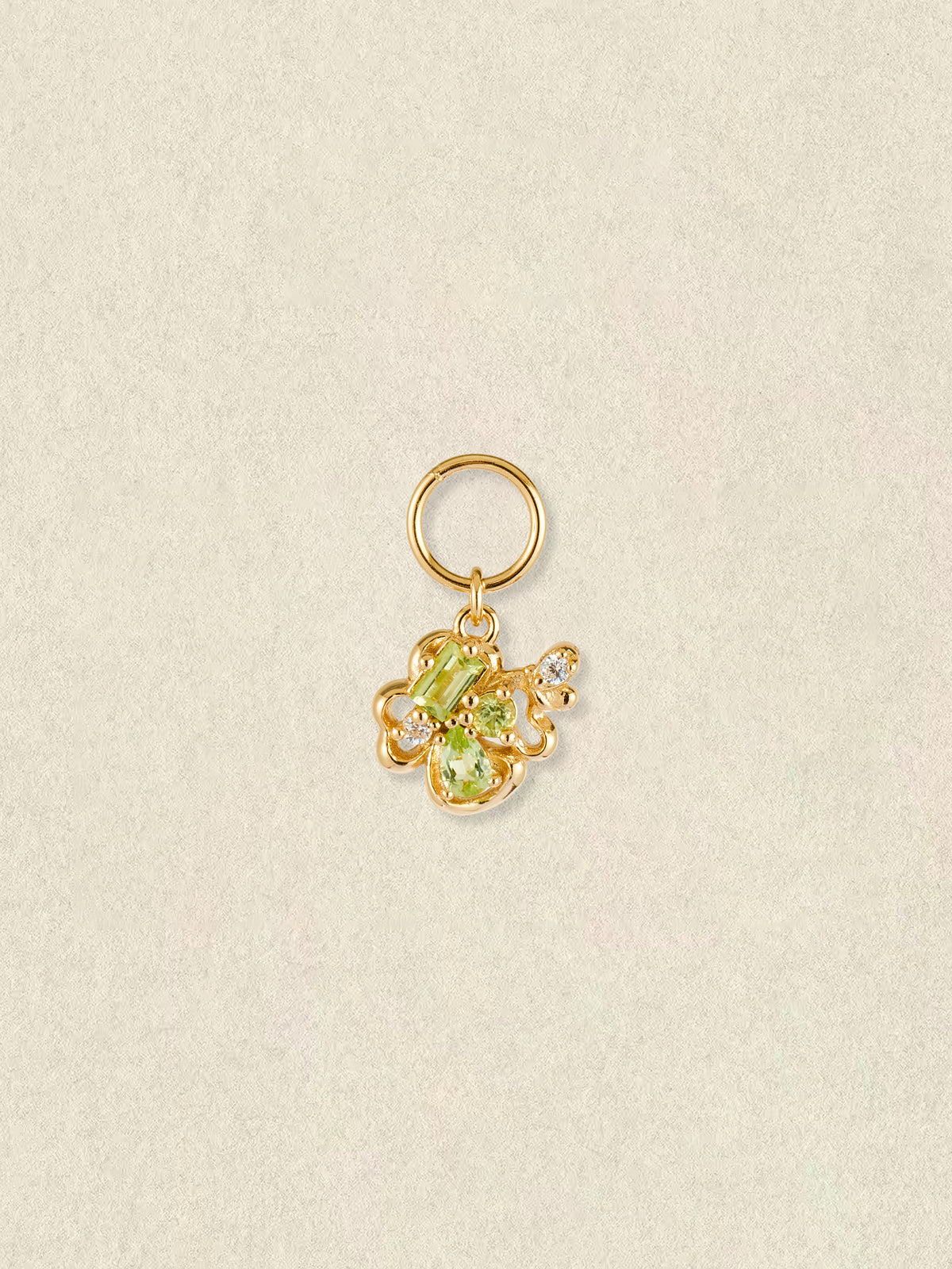 Clover peridot Pendant