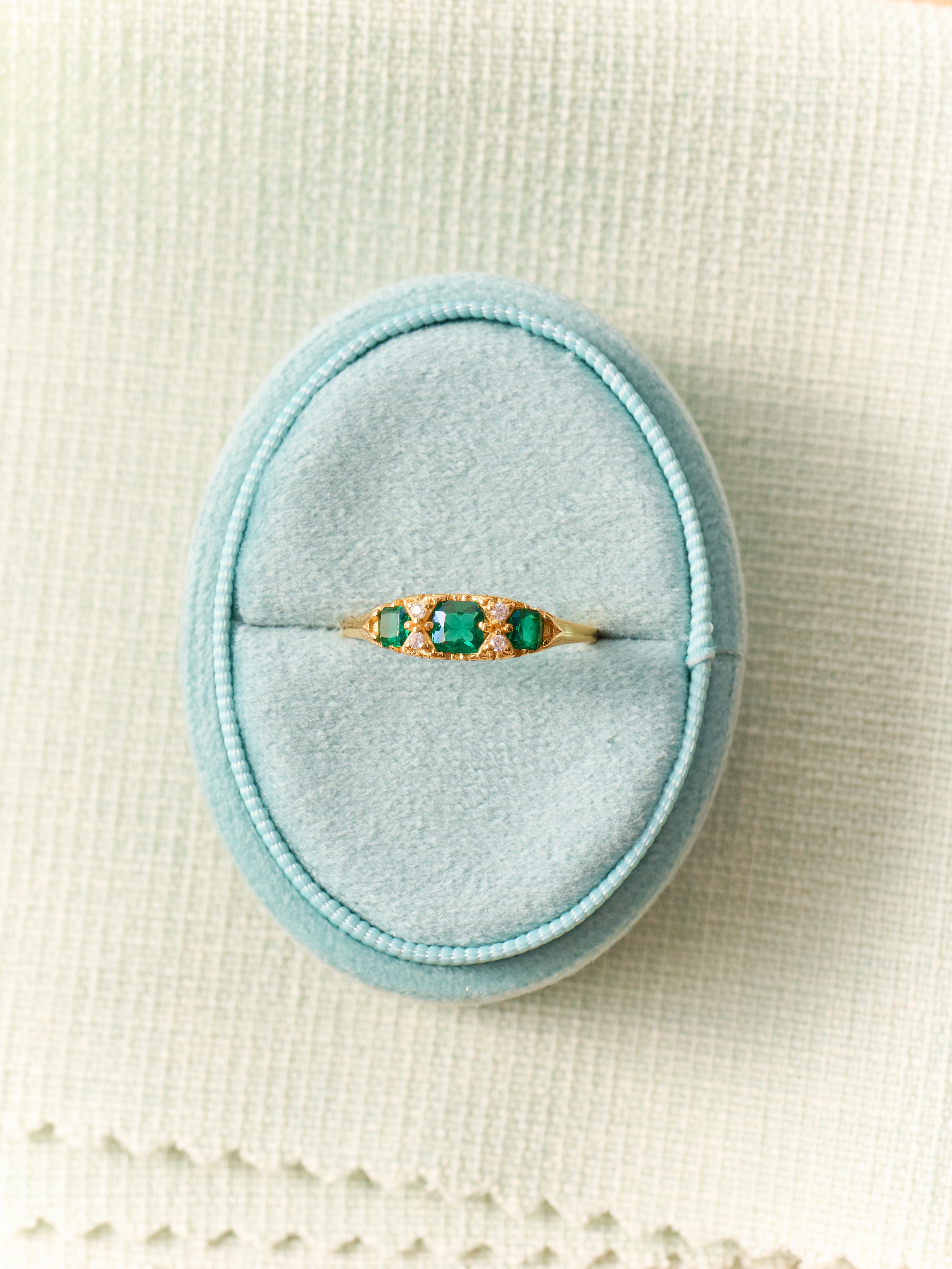 Emerald Path Ring