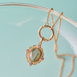 Halo Charm Necklace