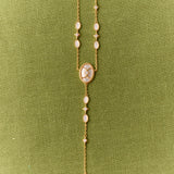 Camellia Signature Mother of Pearl Necklace