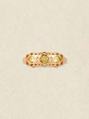 Natural Peridot Vintage-Style Ring – Lierre