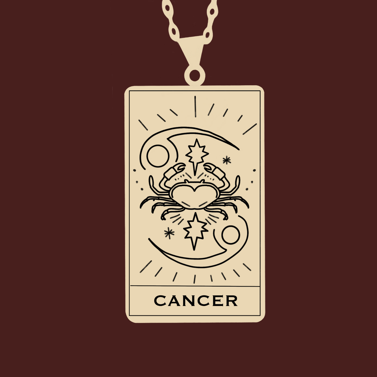 Cancer Astrology Necklace