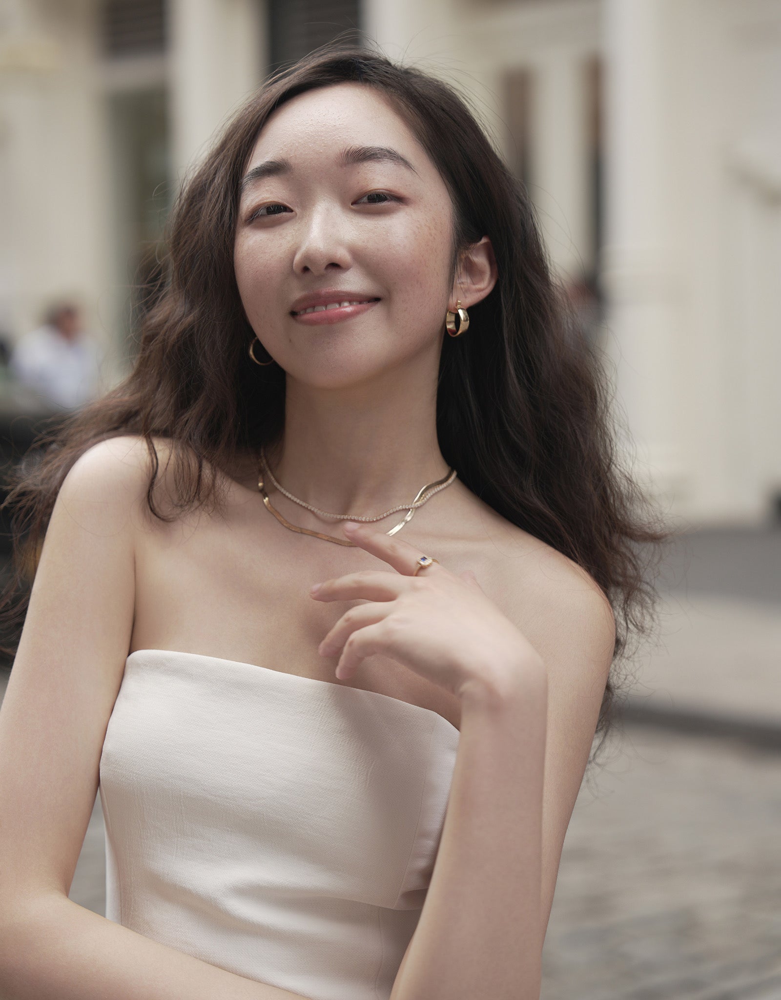 Eťa Hoops - CAMELLIA Gold