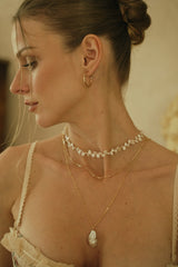 Anastasia Pearl Necklace - CAMELLIA
