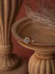 Royal Sapphire Ring - CAMELLIA 5