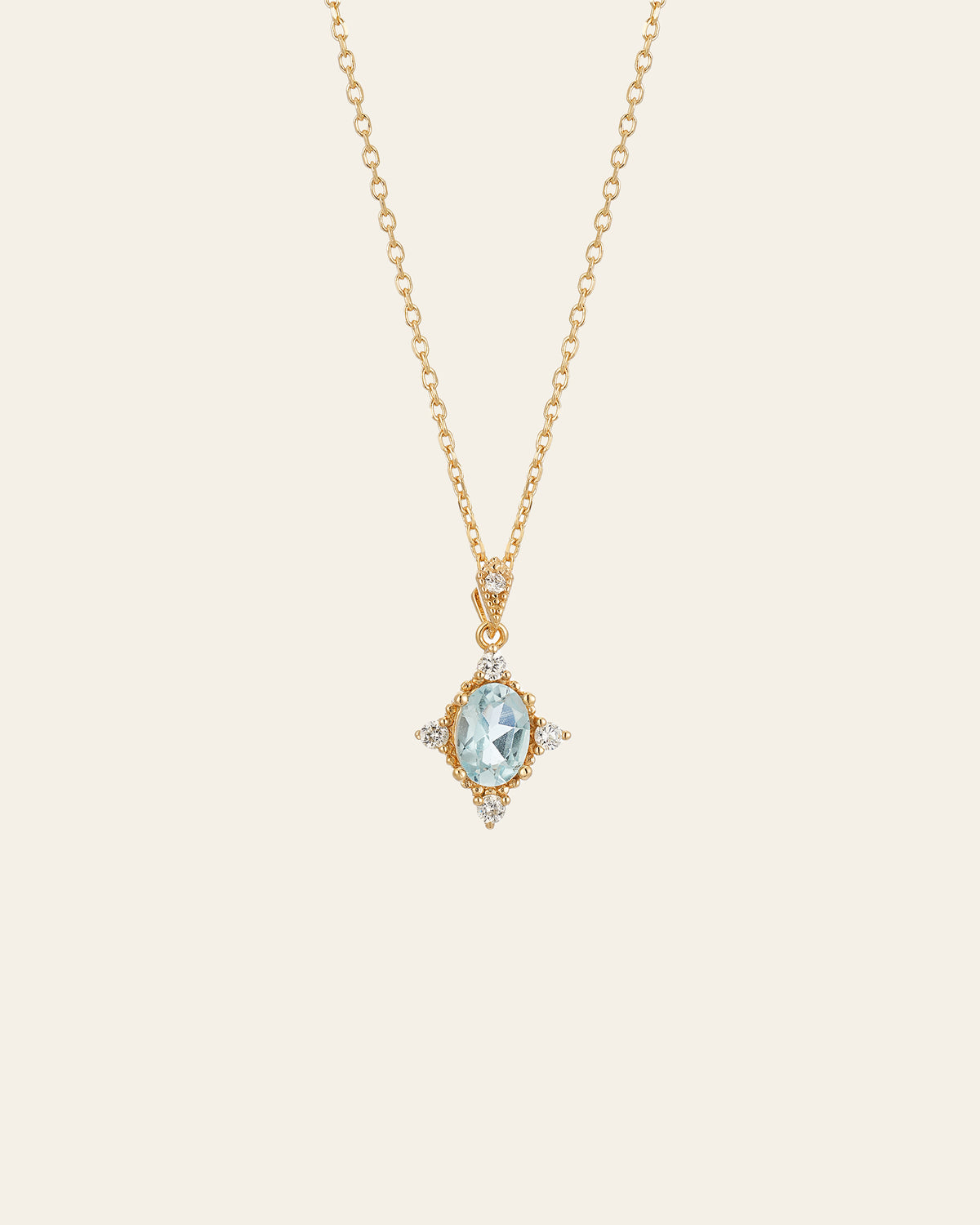 Mia Blue Topaz Necklace