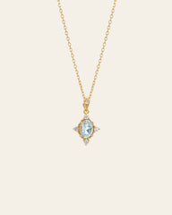 Mia Blue Topaz Necklace