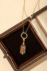Bellamy Amethyst Birdcage Necklace