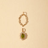 Laurel Peridot Necklace