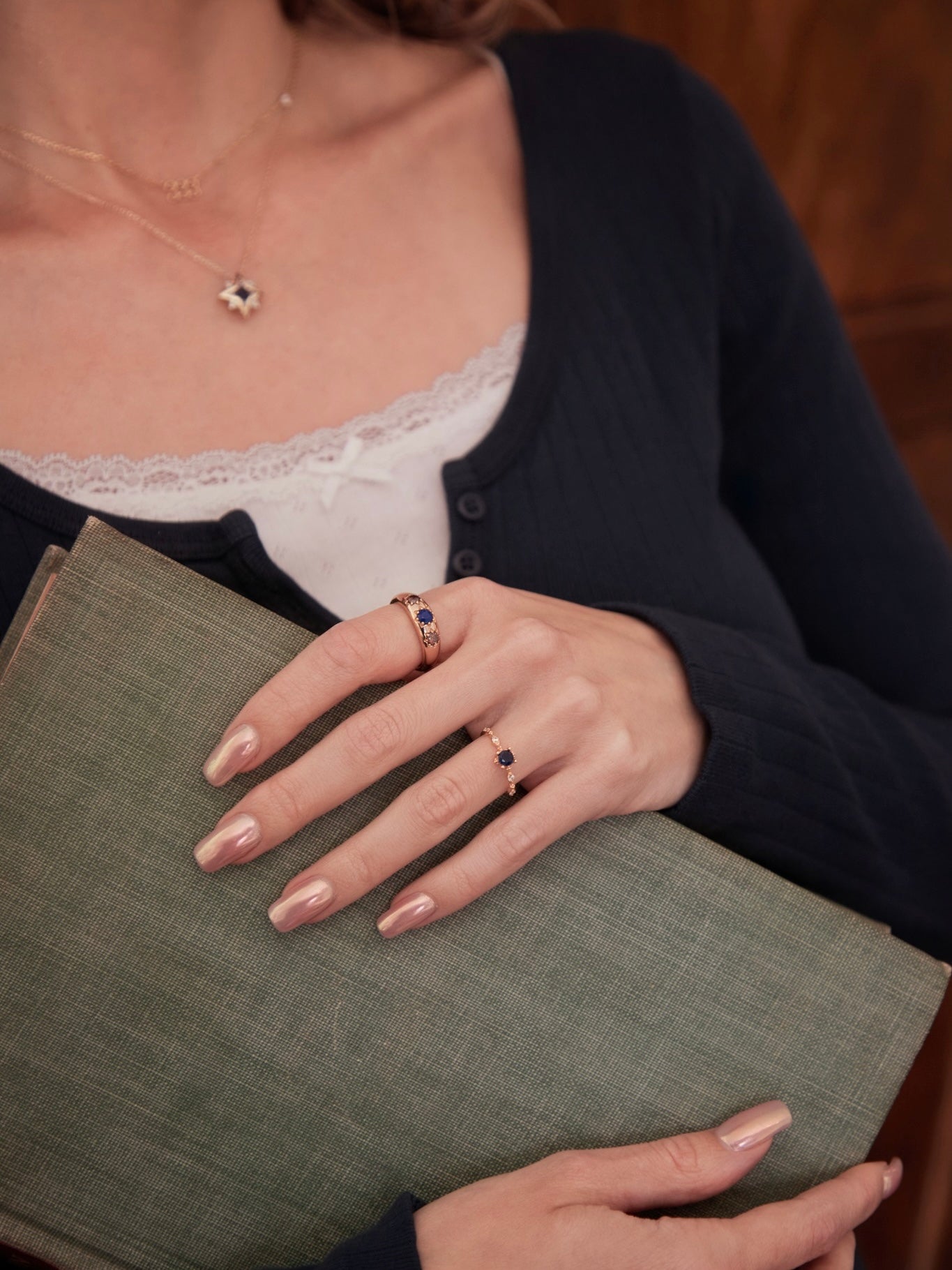Savannah Lapis Lazuli Ring - CAMELLIA 5