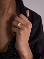 Etheral Moissanite Band - CAMELLIA 5 US