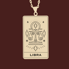 Libra Astrology Necklace