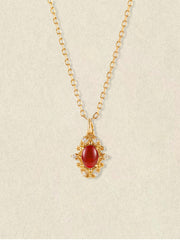 Rouge Heirloom Garnet Necklace