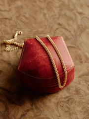 3mm Circle Chain Necklace - CAMELLIA Gold