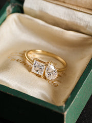 Etheral Moissanite Band - CAMELLIA 5 US