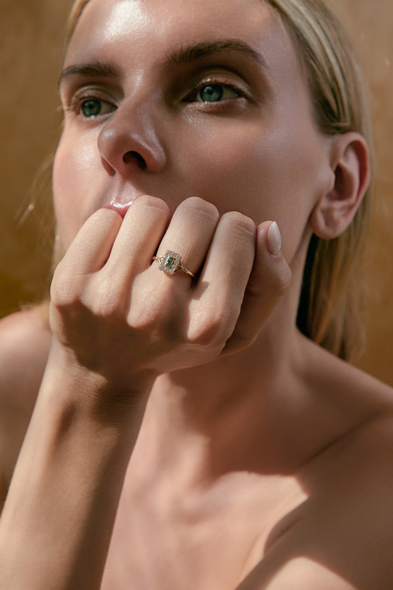 Seraphina Emerald Ring - CAMELLIA 5