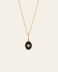 Victoria Noir Onyx Necklace