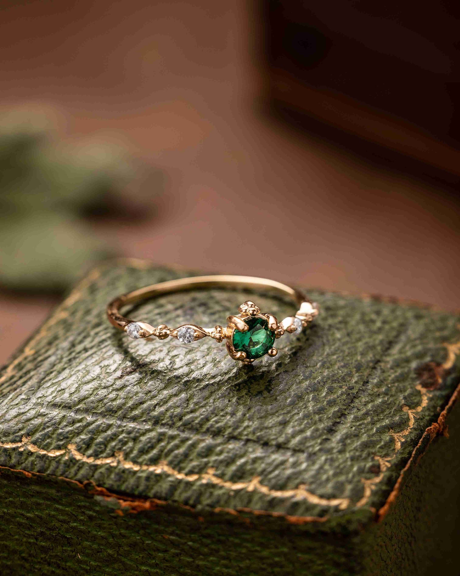 Lottie Emerald Ring