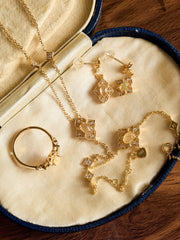 Aurielle Opal Jewelry Set - CAMELLIA