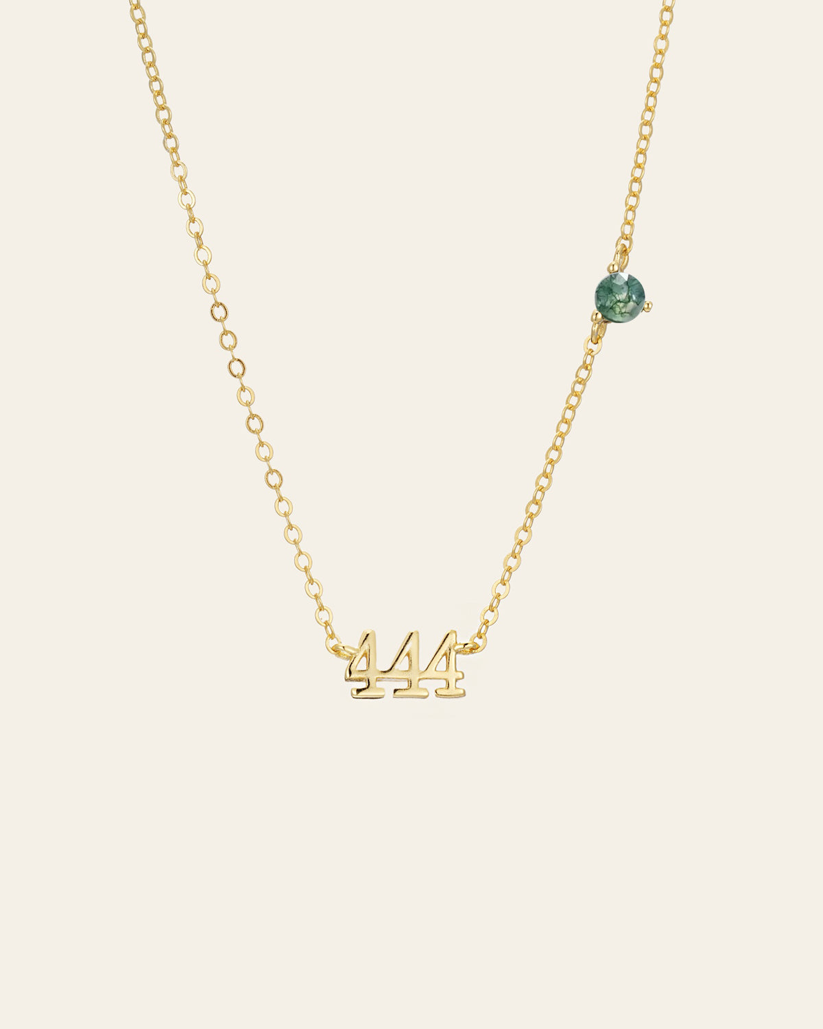 444 Angel Number Choker - CAMELLIA