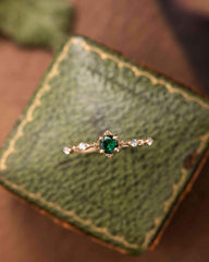 Lottie Emerald Ring