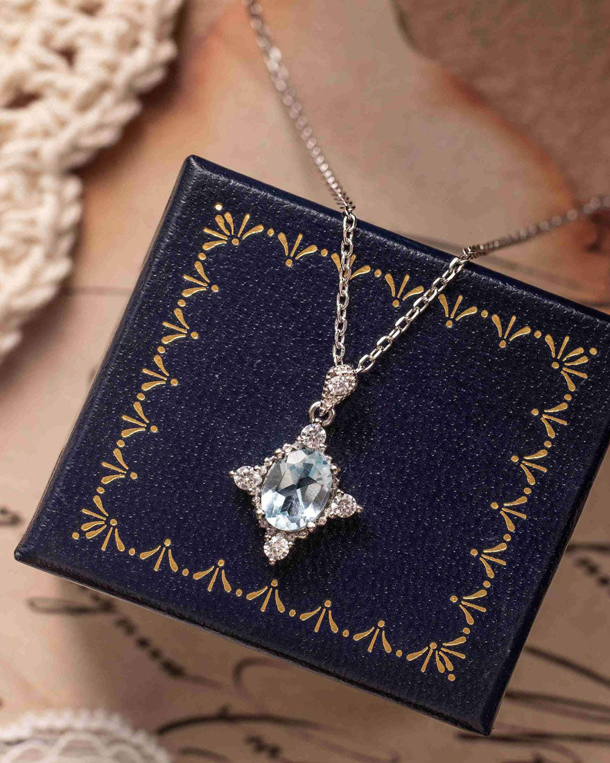 Mia Blue Topaz Necklace