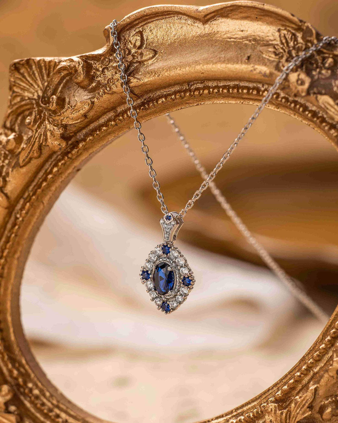 Eta Sapphire Necklace