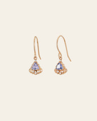 Starlace Tanzanite Dangle Earrings