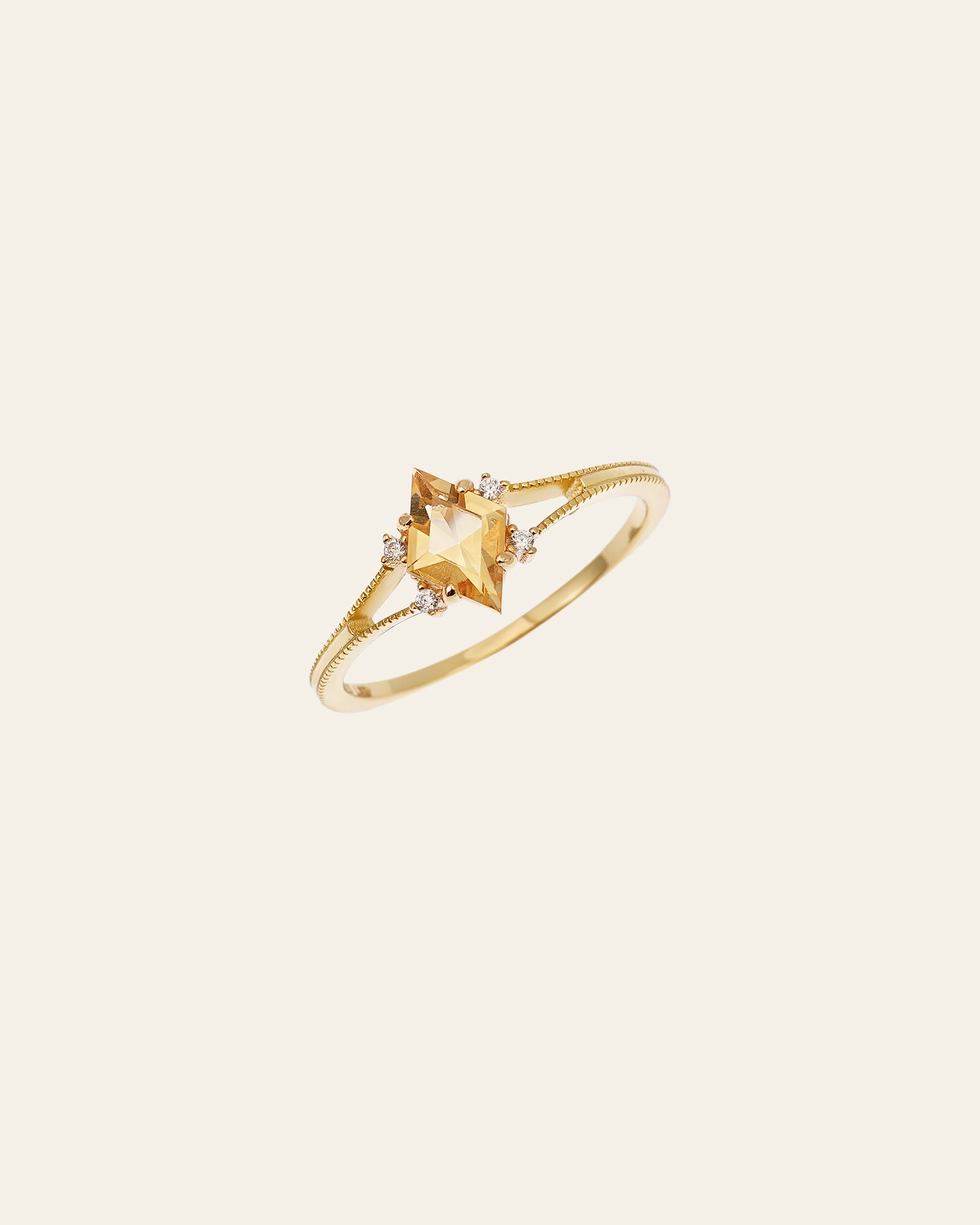 Summer Citrine Ring