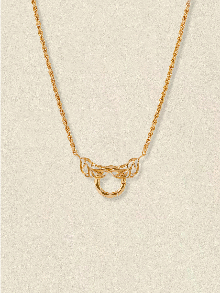Layered jewelry editorial