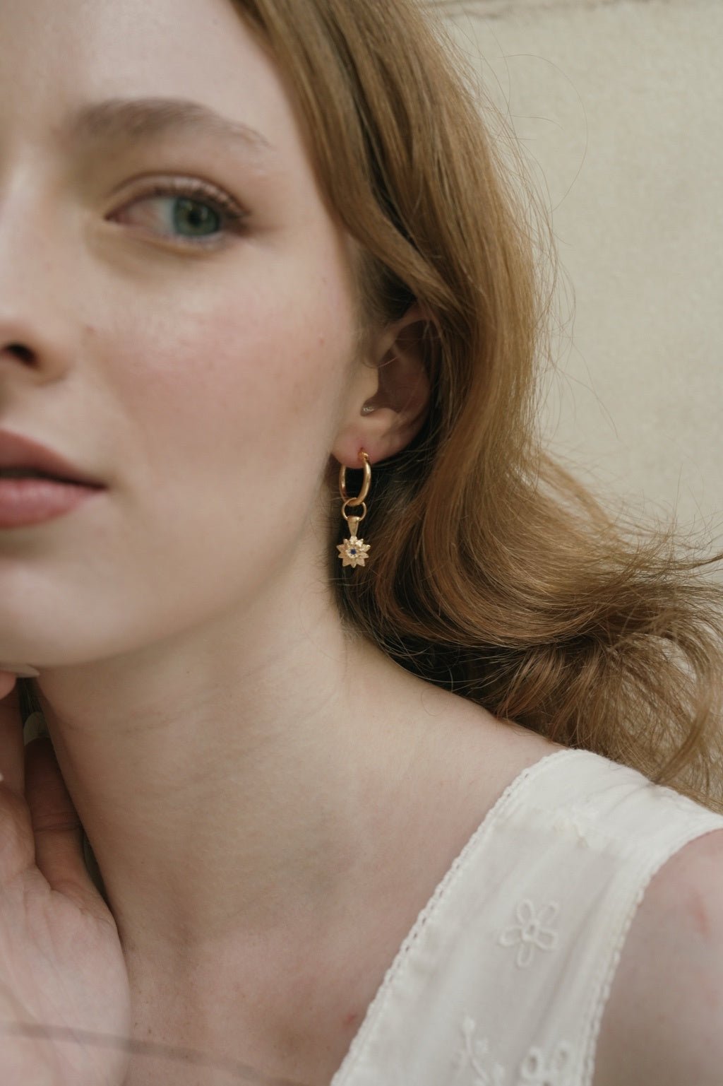 Elsa Birth Month Earrings - CAMELLIA January