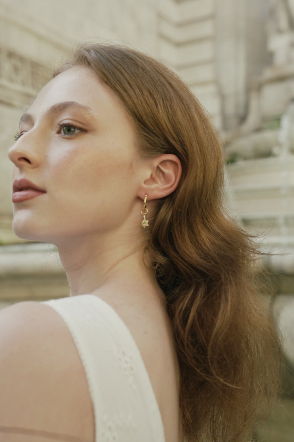 Elsa Birth Month Earrings - CAMELLIA January