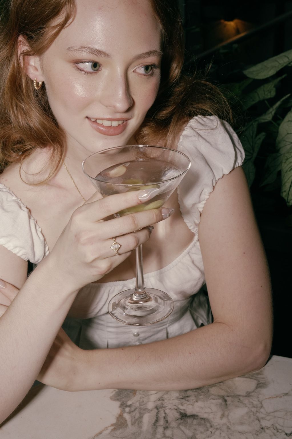 Cupid Moissanite Band - CAMELLIA 5 US Gold