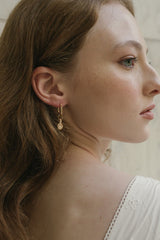Elsa Birth Month Earrings - CAMELLIA January