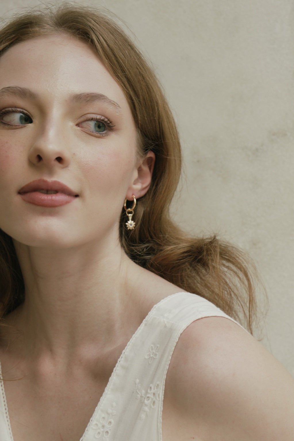 Elsa Birth Month Earrings - CAMELLIA January